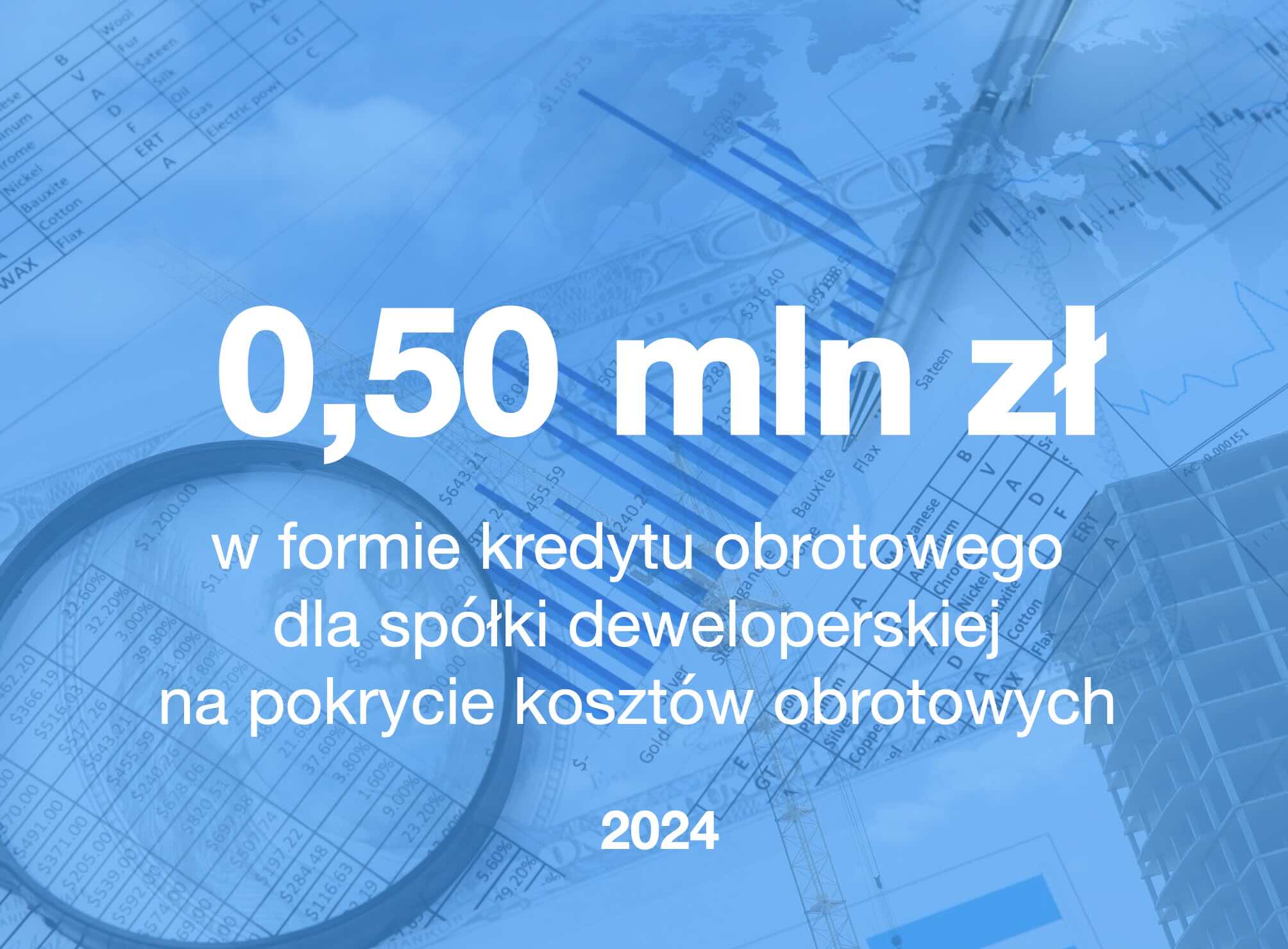 Kredyt obrotowy spółki inwestycyjnej